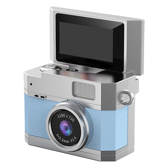 Mini Camera Digital Camera Thumb Gift High Definition 0.96 Inch Display for Adults Students Travel