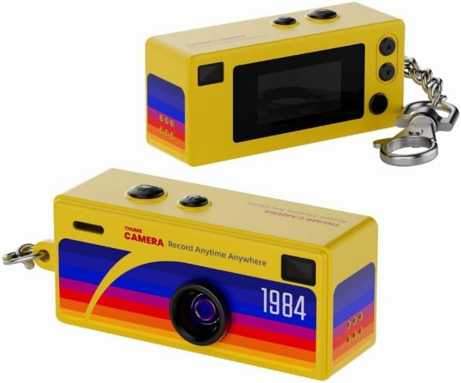 Mini Camera Keychain, 1984 Retro Portable Thumb Camera, Keychain ...