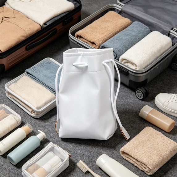 Mini Camera Pouch Bag, Drawstring Pocket for Fujifilm Instax Mini 13 & Accessories