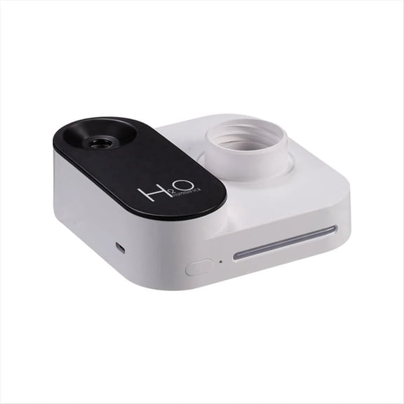 TNSM Mini Camera Shape USB Cool Mist Humidifier, Portable Desktop Water Bottle for Bedroom Office, Rechargeable Personal Air Moisturizer