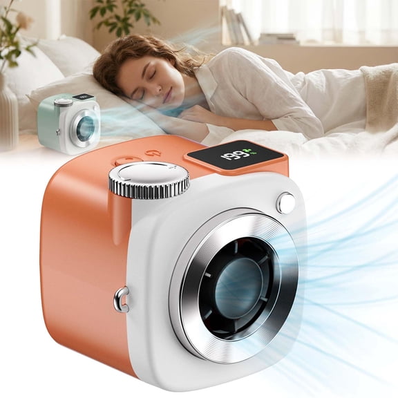 Mini Camera Shaped Portable Fan With Lanyard, Mini Camera Style Portable Fan, Handheld & Neck Fans, Quiet & Wearable Convenience For Outdoor, Office