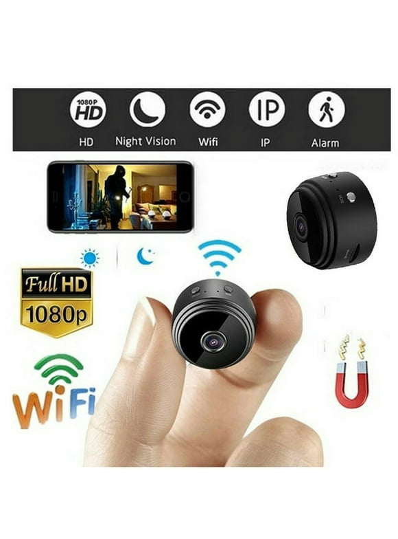 Mini Camera Wireless WiFi Camera HD 1080P Portable Home Cameras Nanny Cam Small Indoor Outdoor Video Recorder Motion Activated Night Vision A10 Plus