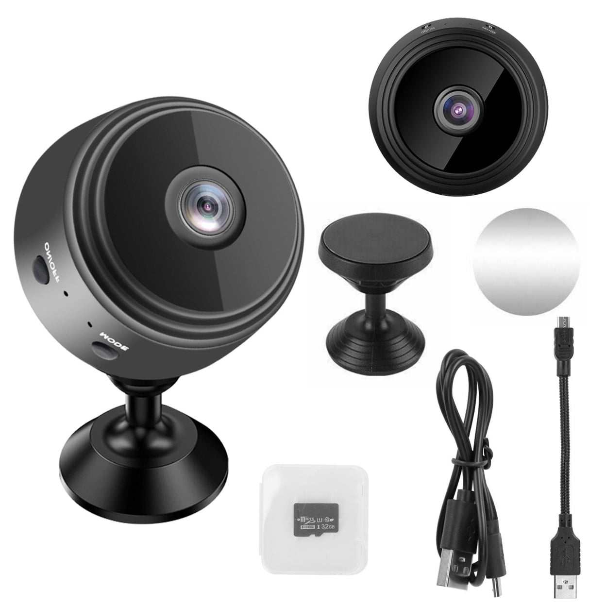 Mini Camera Wireless Wifi IP Home Security Cam 1080P Full HD Surveillance Camera Nanny Cam with