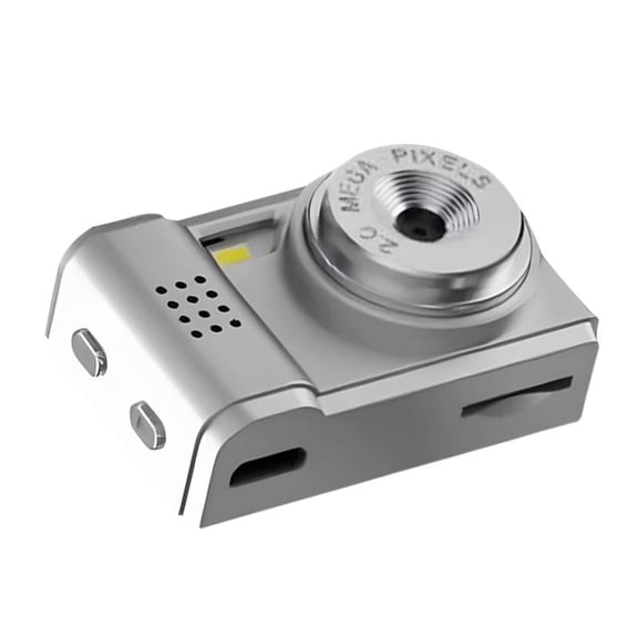 Mini Camera with Screen Indoor Home Outdoor 1080P Sports Portable Retro Small Camcorder Video Recorder for Beginner A