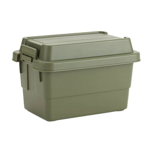 Mini Camping Box Desktop Storage Case Moistureproof Small Tool Box Sundry Box Camping Organizer for Outdoor BBQ