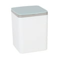 Mini Can With Lid Small Garbage Can For Bathroom Vanity Desktop Table