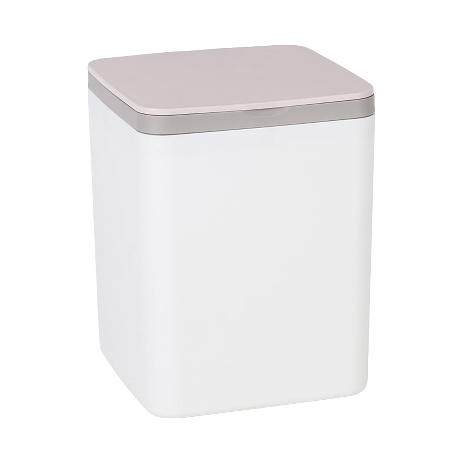 Mini Can With Lid Small Garbage Can For Bathroom Vanity Desktop Table