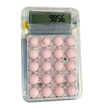 Mini Candy Calculator High Beauty Girls' Children's Student Exam Financial Office Cute Small Calculator for Home Patio Garden Men Women Gift