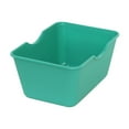 thumbnail image 1 of Mini Candy Color Storage Box Stackable Jewelry Organizer Desk Office Accessories Container Portable Handle Plastic Box 5.9x3.9x2.8in(Army Green), 1 of 6