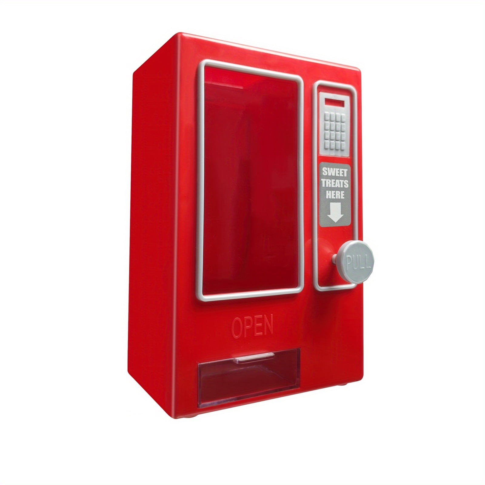 Mini Candy Vending Machine for Gumballs & Jelly Beans, Retro Design, Battery-Free, Desktop, Classroom & Party Use