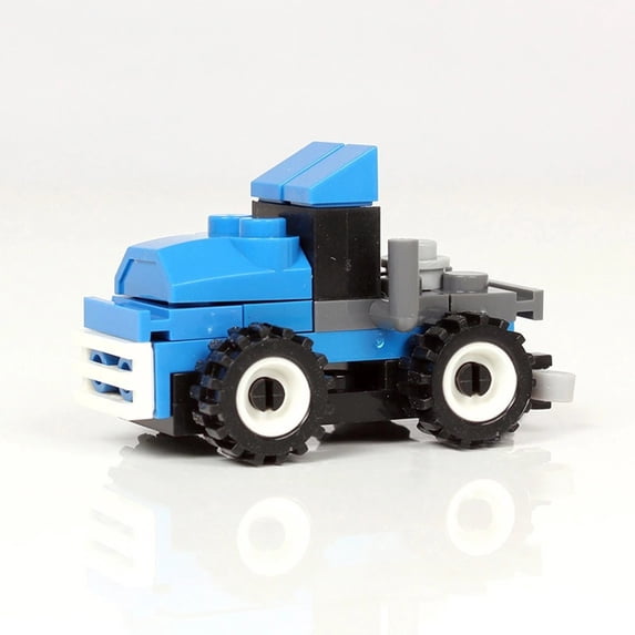 Mini Car Building Blocks Children Educational Assemble Building Bricks Toys For Children Birthday Gifts