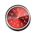 thumbnail image 1 of Mini Car Dashboard Clock - 1.57" Luminous Analog Clock with Magnetic Back, Small Pocket Watch for Motorcycle, Vent, Wall Decor - Silver Steel, 4cm Diameter, 1 of 1