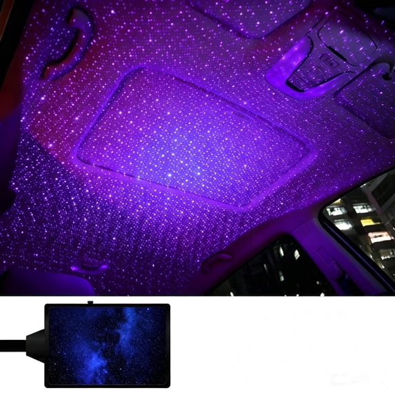 Mini Car Projector Lamp, USB Night Light Star Projector, LED Cars ...