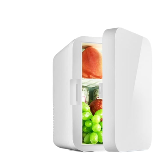 Mini Car Refrigerator, Small Compact Portable Mini Fridge for Car Home Office, Personal Electric Cooler Warmer, Compact Refrigerator for Travel Camping and Daily Use