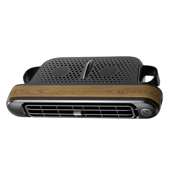 Mini Car mounted Seat Back Cooling Fan Portable 3 Speed Headrest Silent Cooler B0W8