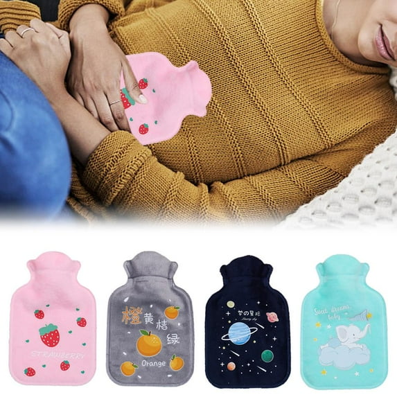 Mini Cartoon Hot Water Bag Container PVC Waterfilled Type Warm Hand Treasu