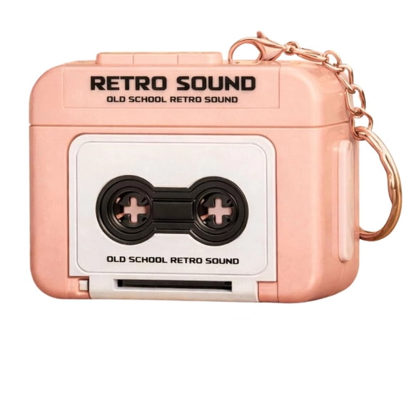 Mini Cassette Player with Built-in Recorder – Portable Audio Keychain for Listening & Voice Capture, Perfect for Music Enthusiasts and Nostalgic Users