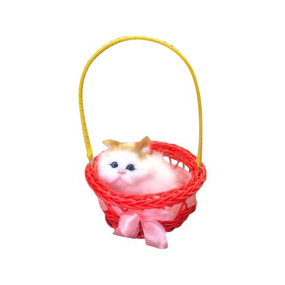 Mini Cat In Shoe Toy With Meow Sounds Adorable Sleeping Kitty Doll For Children Girls Boys
