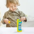 thumbnail image 1 of Mini Cell Phone Toy For Kids, Musical Flash Light Educational Toy, Number Color Sound Learning, Interactive Pretend Play, Safe Plastic Gift For Toddlers, 1 of 2