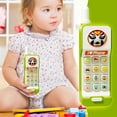 thumbnail image 1 of Kids Mini Cell Phone Toy, Musical Light Up Pretend Play, Educational Learning Toy With Numbers Sounds, Toddler Early Development Gift, 1 of 2