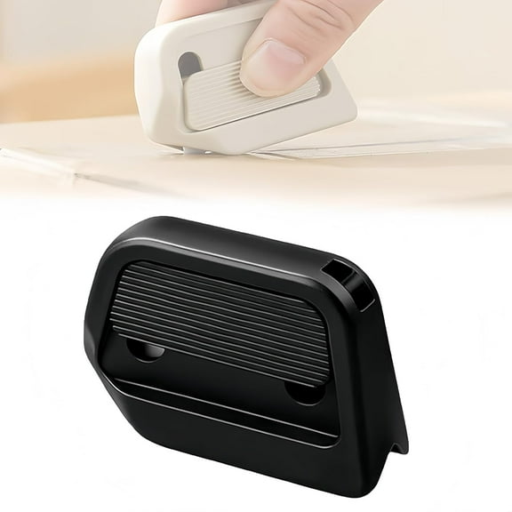 Mini Ceramic Paper Cutter with Auto-Retractable Safety Blade,Magnetic & Pocket-Sized for Boxes, Crafts & Daily Use