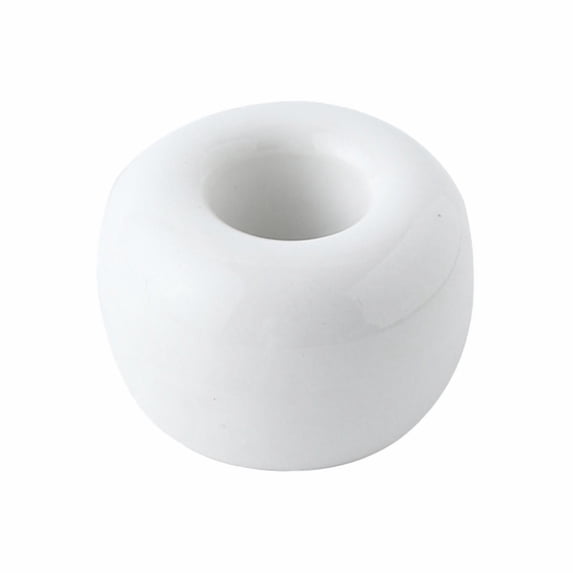 Mini Ceramic Toothbrush Holder, 85% Smaller Non- Stand, Ventilated Quick Drying for Bathroom Vanity Countertops Home Dorm