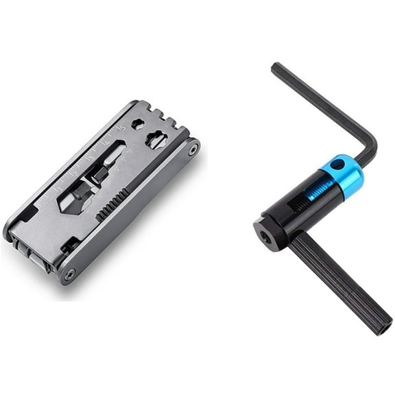 Mini Chain Cutter Splitter Magic Buckle Removal Master Link Lever with Bicycle Multitool Kit, Bicycle Chain Breaker