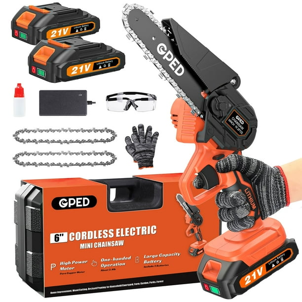 Hand held battery powered saw sale