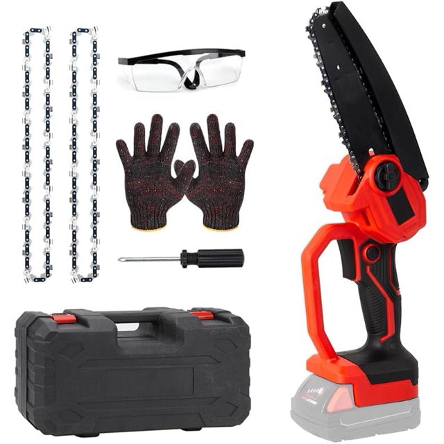 Mini Chainsaw Cordless for Milwaukee M18 Battery, 6 Inch Handheld