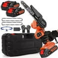 thumbnail image 1 of Mini Chainsaw with 2 Batteries 2 Chains, 1 of 5