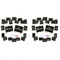 thumbnail image 1 of Mini Chalkboard Sign 40 Pack Food Labels for Party Buffet, Wooden Small Chalk Board Signs with Easel Stand for Food Tags, 1 of 5