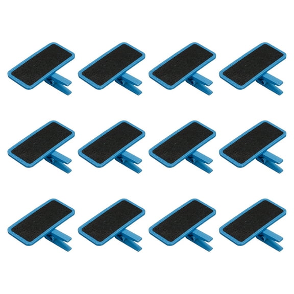 Mini Chalkboard Signs Small Blackboard Labels with Clip Wooden, Blue 30pcs