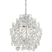 Mini Chandelier 3 Light Chrome in Traditional Style 17 inches Tall By 14 inches Wide Bailey Street Home 57-Bel-2254656