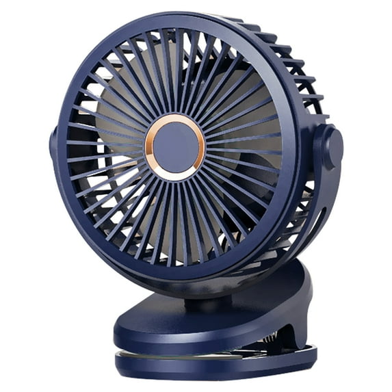 Mini Chargeable Clipped Fan 360° Rotation Usb Desktop Ventilator Silent Air Conditioner For Bedroom Office