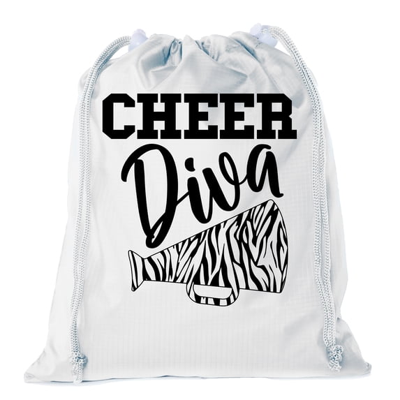 Mini Cheer Drawstring Bag Pom and Cheer Goodie Bag Team Cheer and Pom Cinch Bags