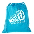 thumbnail image 1 of Mini Cheer Drawstring Bag Pom and Cheer Goodie Bag Team Cheer and Pom Cinch Bags, 1 of 2