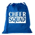 thumbnail image 1 of Mini Cheer Drawstring Bag Pom and Cheer Goodie Bag Team Cheer and Pom Cinch Bags, 1 of 2