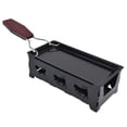 thumbnail image 1 of Mini Cheese Raclette Grill With Black Handle Rectangular Bakeware Cheese Baking Tool,Butter Grill Pan,Mini Cheese Raclette Grill, 1 of 10