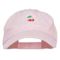 thumbnail image 1 of Mini Cherry Embroidered Low Cap - Pink OSFM, 1 of 5