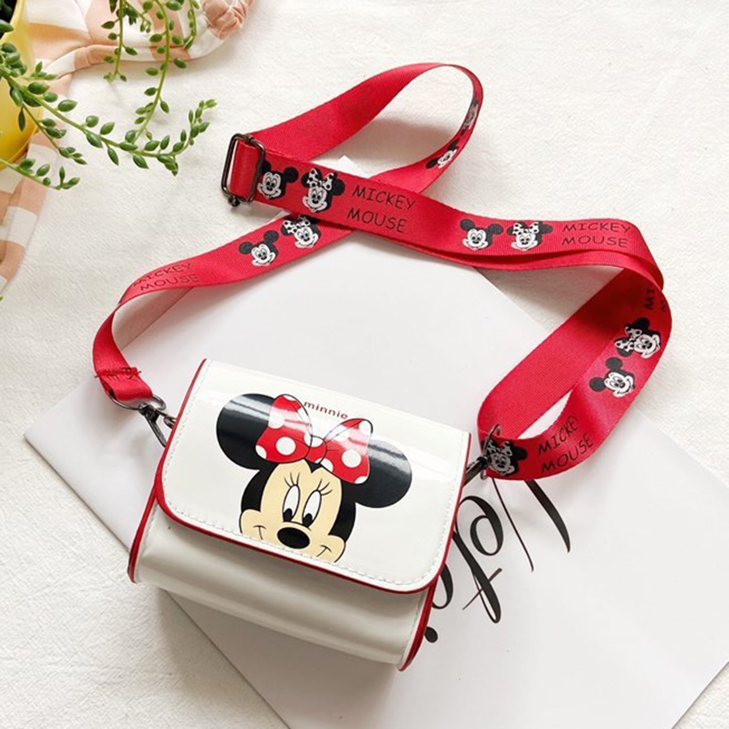 Mini Children's Messenger Bag, Designer Princess Bag(White4)