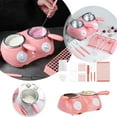 thumbnail image 1 of Mini Chocolate Melting Pot Fondue Set with DIY Accessories for Home Candy Making and Desserts, 1 of 8