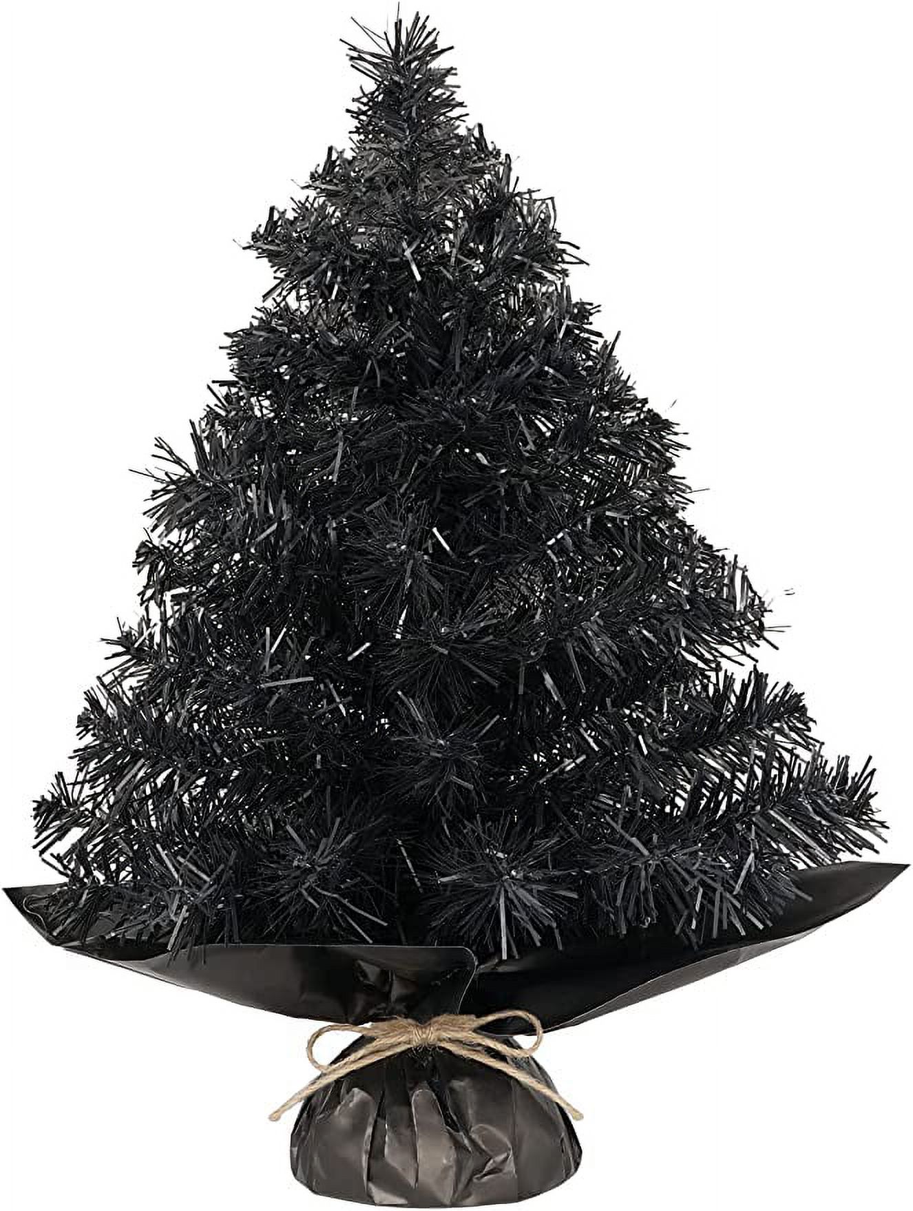 Mini Christmas Black Tree Tabletop Christmas Tree Artificial Xmas Tree