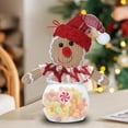thumbnail image 1 of Mini Christmas Gingerbread Man Candy Jar Decorative Holiday Candy Storage Jar Festive Treat Jar Perfect for Holiday Gifting Home Office Decor, 1 of 8