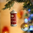thumbnail image 1 of Mini Christmas Hanging Ornaments, Christmas Decoration for Tree Xmas Miniatures Figurines Charms, Small Pendant Christmas House Tree Drum Garland Wreath Design, 1 of 6
