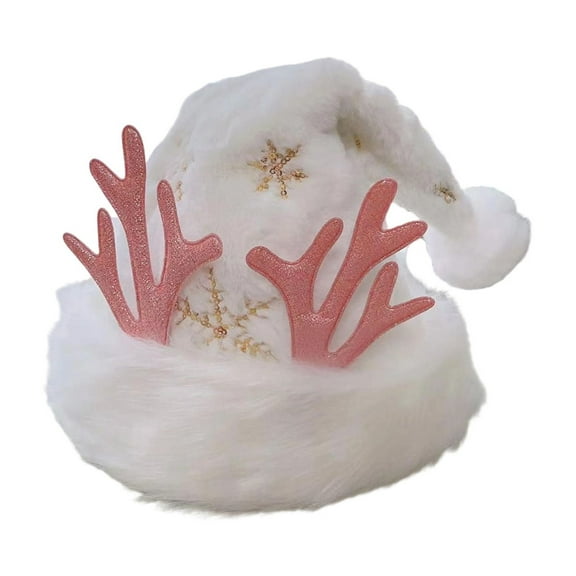A Festive Christmas Hat With Sparkly Snowflake Design For Holiday Parties And Events