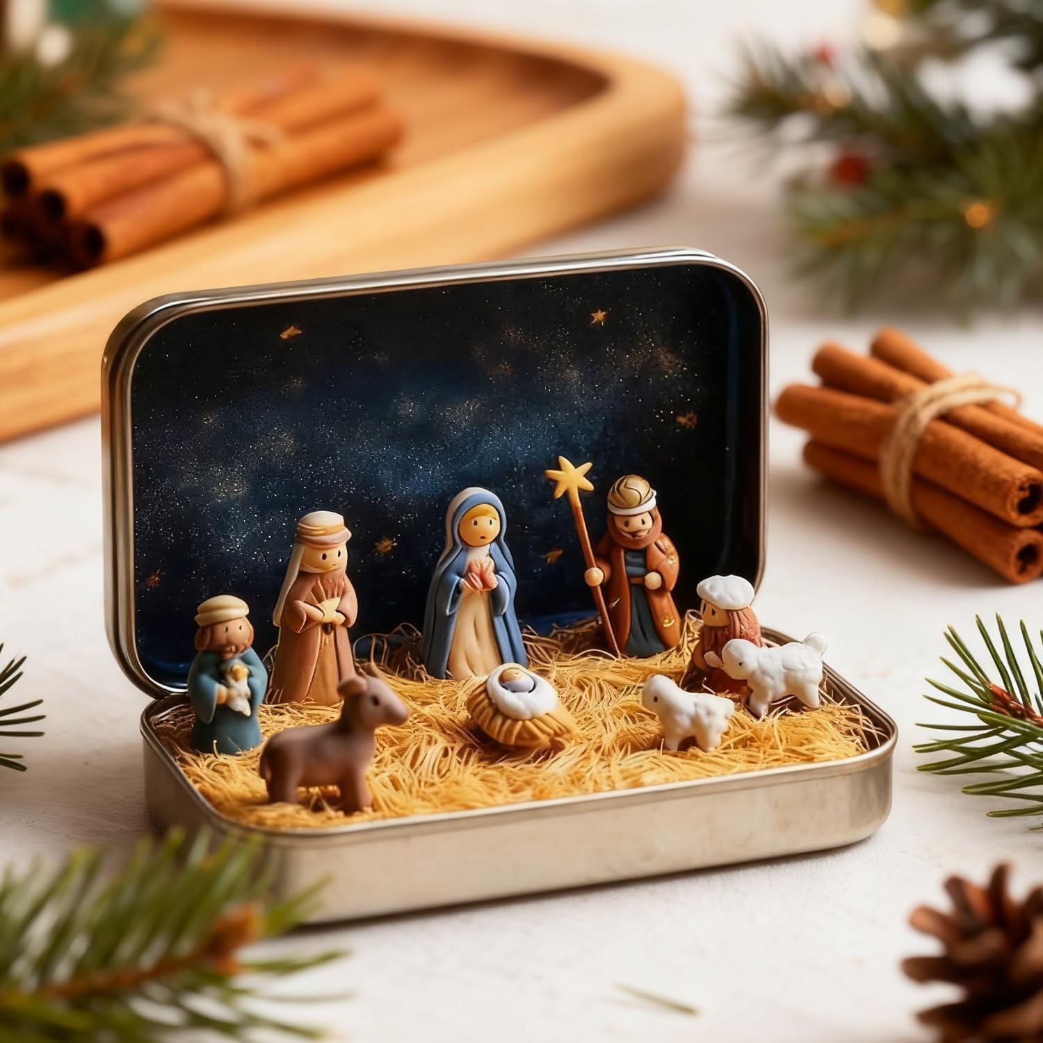 Small Christmas Nativity Set