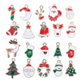 thumbnail image 1 of Mini Christmas Ornaments Hangs - Small Tree Resin Decorations Ideal for Holiday Unique Festive Hanging Décor for Homes Parties and Events, 1 of 8