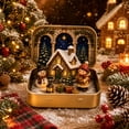 thumbnail image 1 of Mini Christmas Story Scene in Box Decor,Portable Christmas Miniature Festive Scene Sets with Storage Box,Christmas Tabletop Decoration for Home Shelf Mantel, 1 of 7