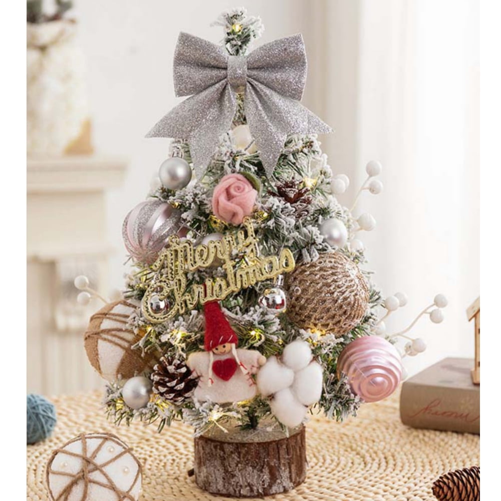 Mini Christmas Tree, 18 Inch Table Top Artificial Christmas Tree