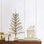 Mini Christmas Tree 2 ft Silver Artificial Pine Tree Christmas Tree Christmas Decoration Props